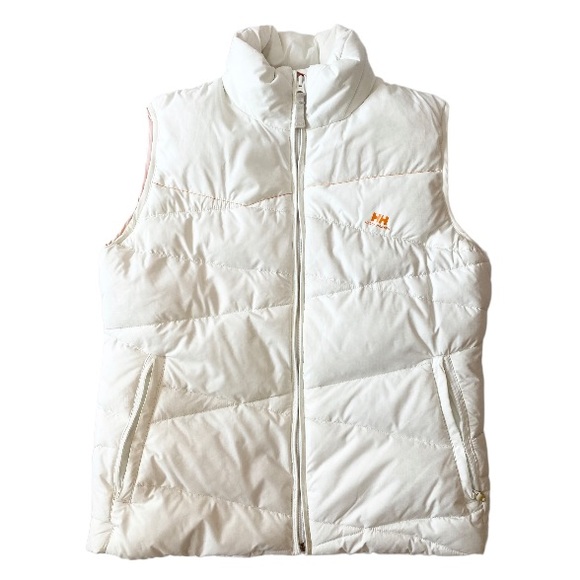 Helly Hansen Jackets & Blazers - Helly Hansen White Down Puffer Vest